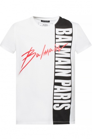 Raw-trimmed t-shirt, zdjęcie 1 Raw-trimmed t-shirt od Balmain